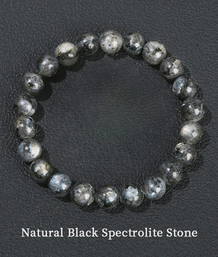 Natuurstenen Kralen Armband - Lapis Lazuli, Amethist, Rozenkwarts & meer