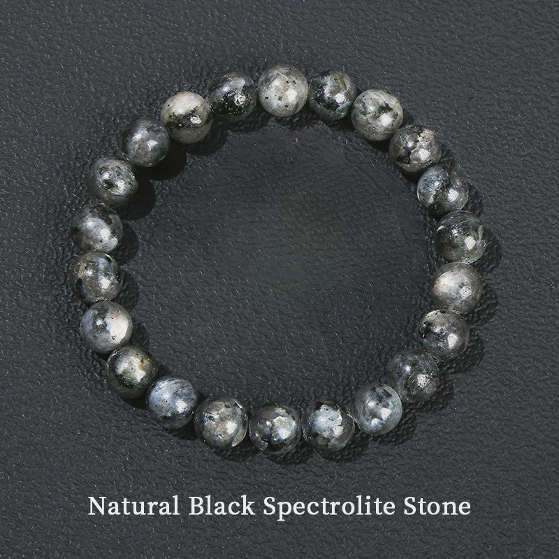 Natuurstenen Kralen Armband - Lapis Lazuli, Amethist, Rozenkwarts & meer