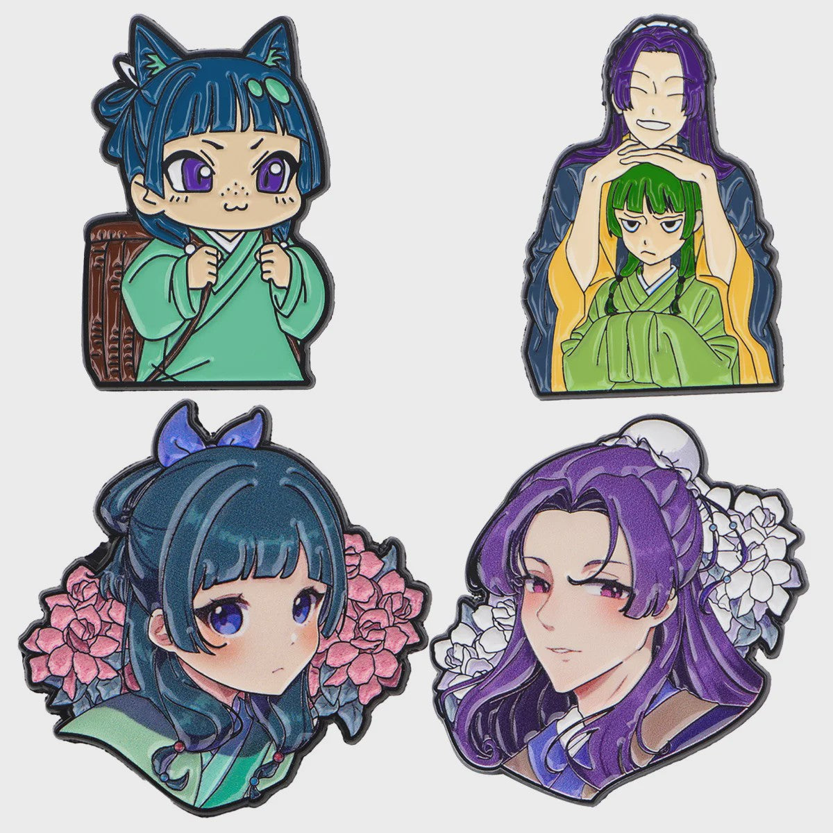 Anime & Manga Emaille Pins Set - Decoratieve Broches voor Rugzak, Kleding & Cadeau