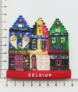 België Koelkastmagneet - Souvenir & Reistafel voor Huisdecoratie