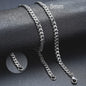 Klassieke Cuban Chain Ketting Heren Dames - Roestvrij Staal (3-11mm)