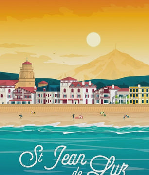 Nordic Canvas Poster: Kleurrijke Reisposters van Europese Steden - Parijs, Nice, Monaco