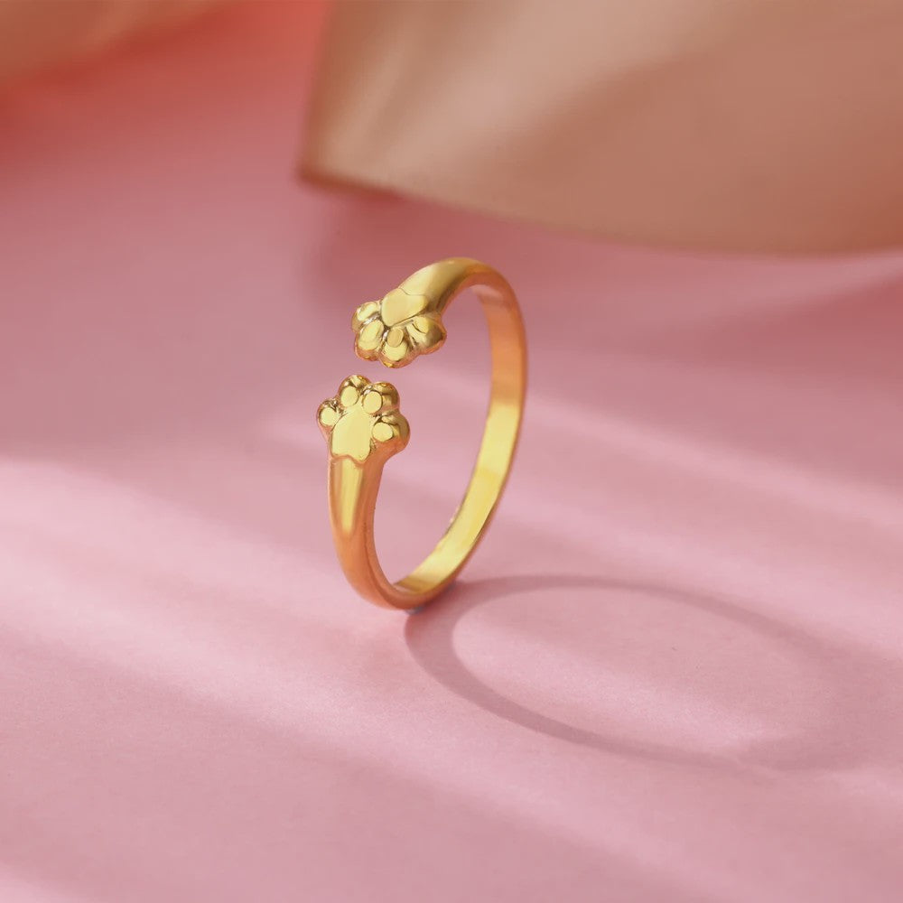 Luxe Gouden Ringen Set: Zirkonia & Boze Oog Design - Verstelbaar & Trendy