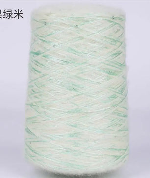 Zacht Pluche Mohair Garen met Pailletten - Kleurrijk Brei-, Haak- en Naaigaren (520g)