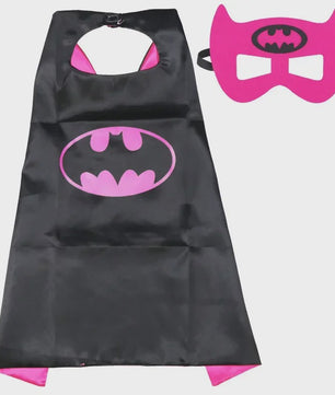 Superheld Cape en Masker Set - Kinderen Cosplay Verkleedkostuum