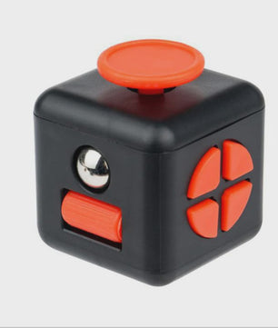 Fidget Cube & Dodecahedron: 6/12 Zijden Stressverlichter & Sensorisch Speelgoed