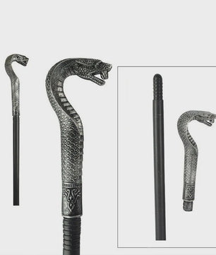 Halloween Cobra Scepter Wandelstok - Egyptische Stijl Koning Kostuum Accessoire