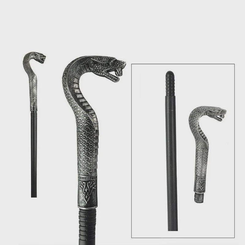 Halloween Cobra Scepter Wandelstok - Egyptische Stijl Koning Kostuum Accessoire