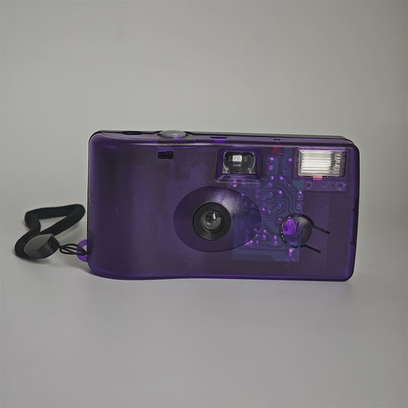 Vintage Wegwerpcamera 35mm met Flits - Retro Filmcamera voor Feestelijke Momenten