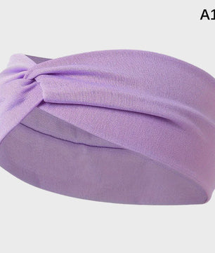 Brede Elastische Sport Hoofdband - Zweetabsorberend & Antislip voor Dames