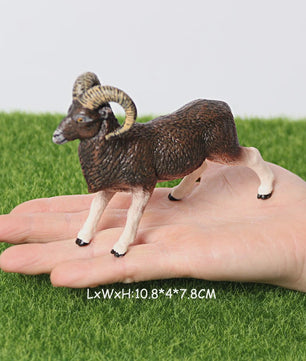 Realistische Boerderij- en Wilde Dierenfiguren: Schapen, Geiten, Antilopen & Meer - Cadeau Speelgoed