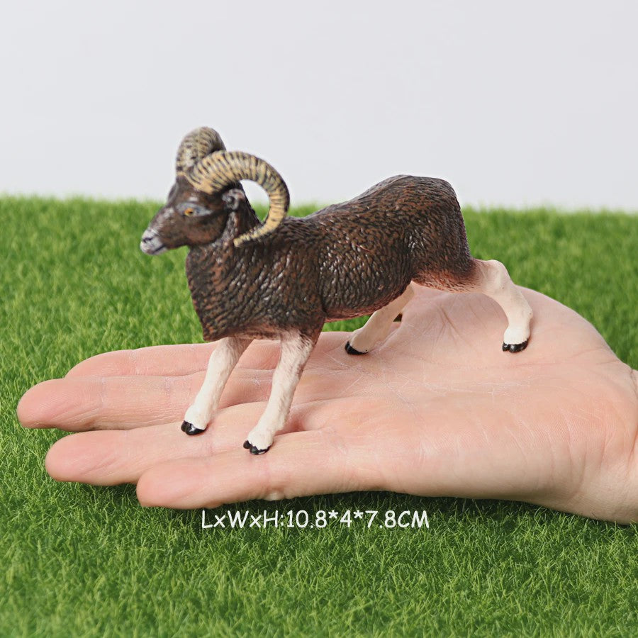 Realistische Boerderij- en Wilde Dierenfiguren: Schapen, Geiten, Antilopen & Meer - Cadeau Speelgoed