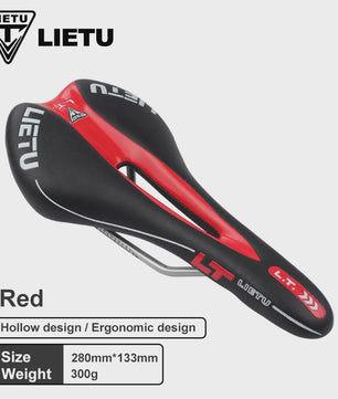 LIETU Fietzadel - Comfortabel MTB & Racefiets Zadel met Siliconen Gel Kussen en Antislip Grip