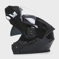 BLD Modulaire Flip-Up Motorhelm met Dubbele Lens - Veiligheid & Comfort voor Motocross