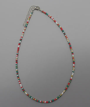 Kleurrijke Kralen Choker Ketting - Handgemaakt Bohemia Stijl