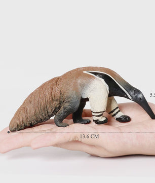 Realistische Dierenfiguren: Miereneter, Tapir, Schuifdiertje & Gordeldier - Educatief Speelgoed voor Kinderen