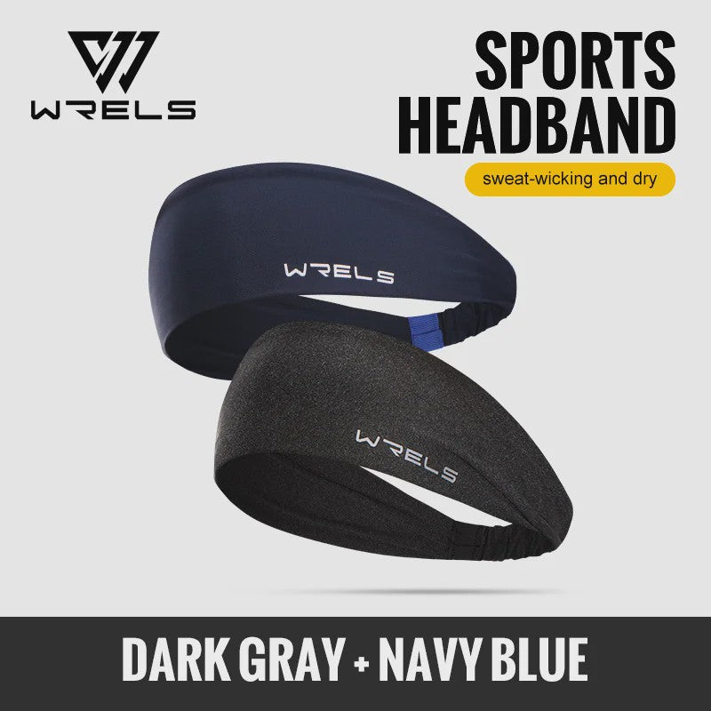 WRELS Sport Hoofdband - Vochtafvoerend & Ademend voor Dames en Heren