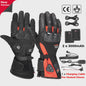 KEMIMOTO Verwarmde Motorhandschoenen - Waterdicht, Oplaadbaar & Warm voor de Winter