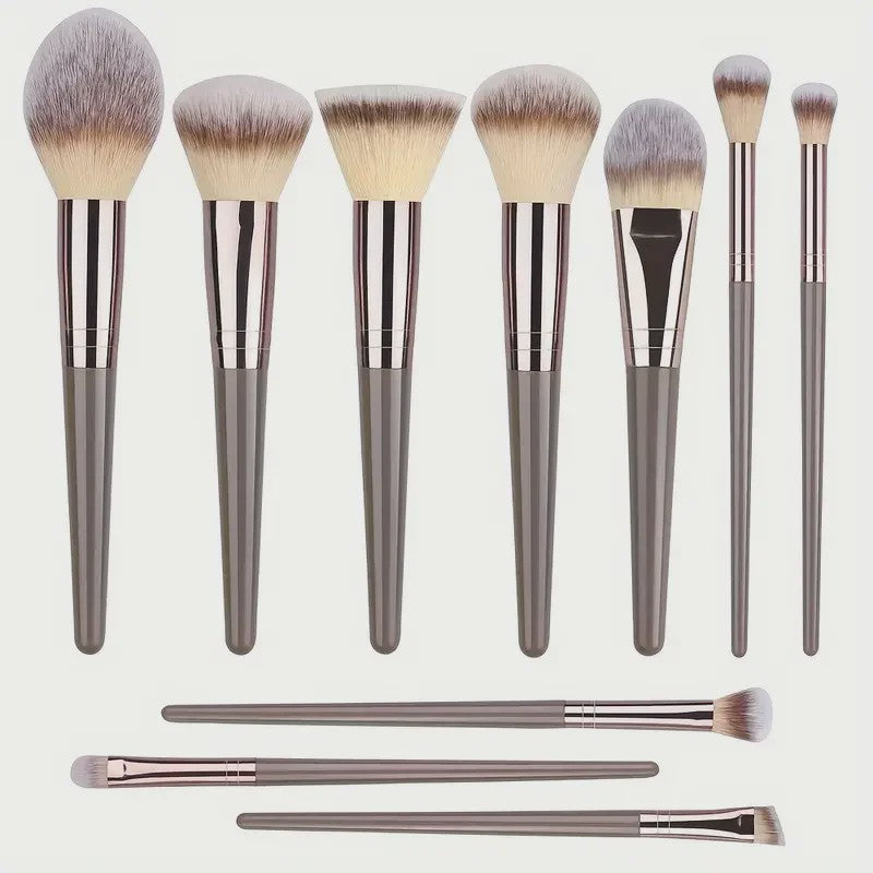 Professionele Make-up Kwasten Set (20 Stuks) - Foundation, Oogschaduw & Meer