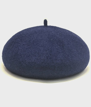 Dames Baret Hoed - Vintage Wol Baret Cap voor Herfst & Winter