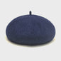 Dames Baret Hoed - Vintage Wol Baret Cap voor Herfst & Winter