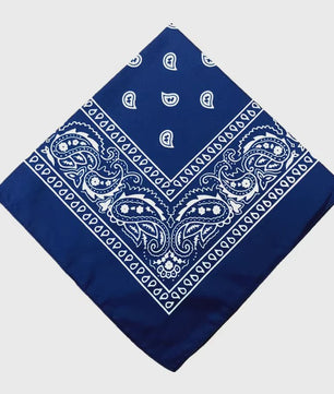 Modieuze Katoenen Bandana Sjaal 54x54cm - Paisley Print voor Dames & Heren