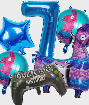 Feestdecoratie Fortnite & Llama Thema - Verjaardag, Babyborrel & Kinderfeest