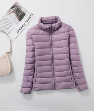 Dames Lichtgewicht Donsjack - Kort, Warm & Stijlvol Lente Jack - 15 Kleuren