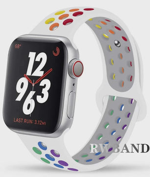 Ademende Sportband voor Apple Watch (38-49mm) - Comfortabele Vervangingsband