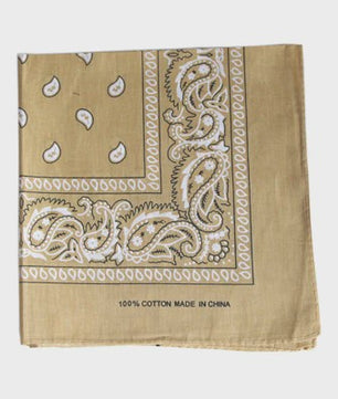 Klassieke Katoenen Bandana 55x55cm - Paisley Print Hoofdband voor Dames & Heren