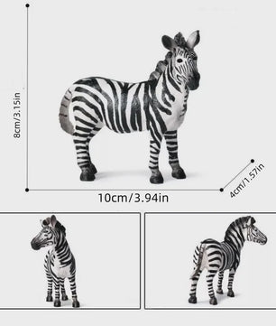 Realistische PVC Dierenfiguren Set: Wilde Dieren Collectie