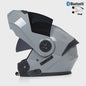 Modulaire Motorhelm Unisex met Dubbel Vizier & Bluetooth - DOT Gecertificeerd