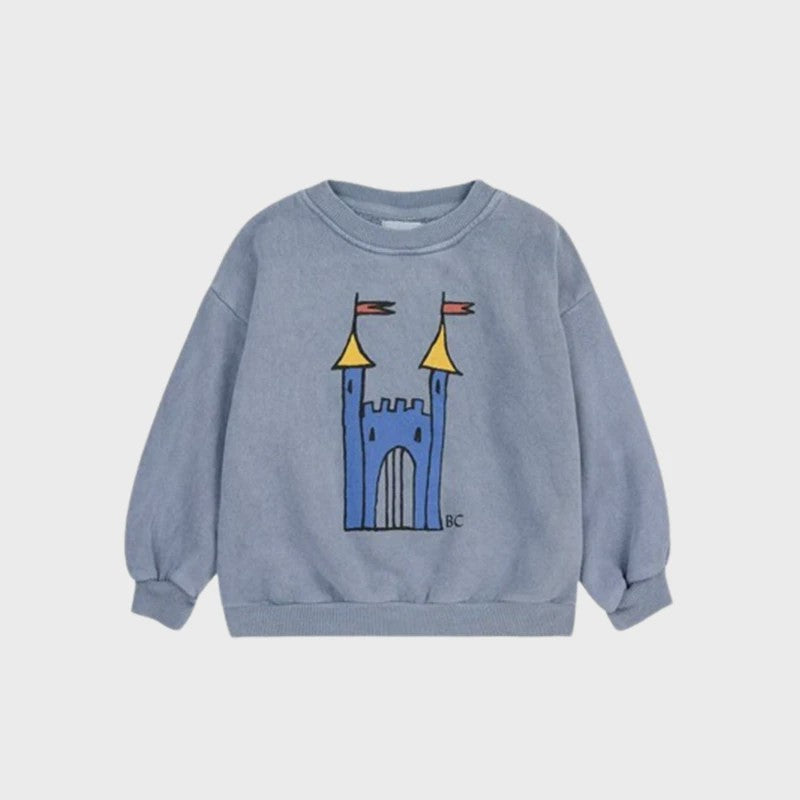 Children's Spring Autumn Hoodie Cartoon Print Unisex Sweatshirt European Style Top for Boys And Girls