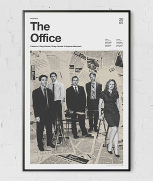 Moderne Canvas Poster: Iconische Films & Series voor Wanddecoratie