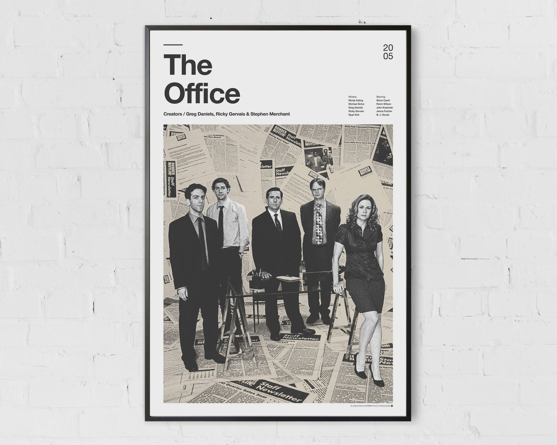 Moderne Canvas Poster: Iconische Films & Series voor Wanddecoratie