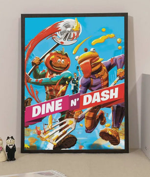 Fortnite Game Poster - Decoratieve Muurkunst voor Fans
