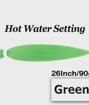 Pre-stretched Braiding Hair 26 Inch - Synthetische Haarverlengingen voor Crochet Braids in Kleuren