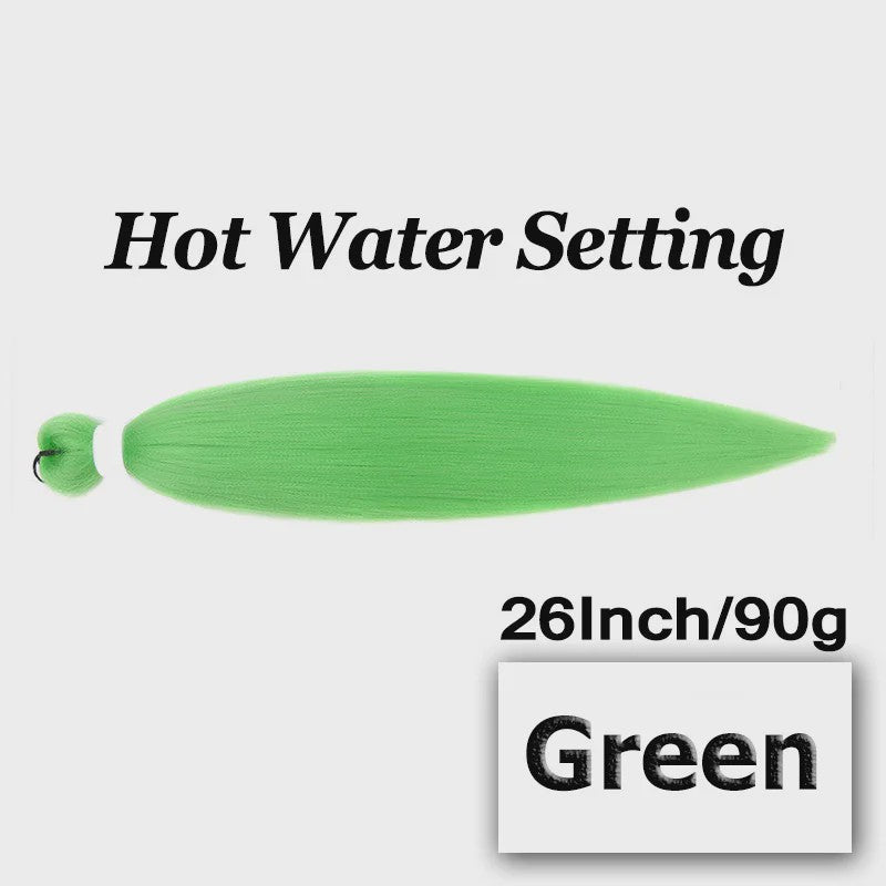 Pre-stretched Braiding Hair 26 Inch - Synthetische Haarverlengingen voor Crochet Braids in Kleuren