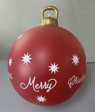 Opblaasbare Kerstbal 60cm - Grote Decoratie voor Buiten & Kerstboom