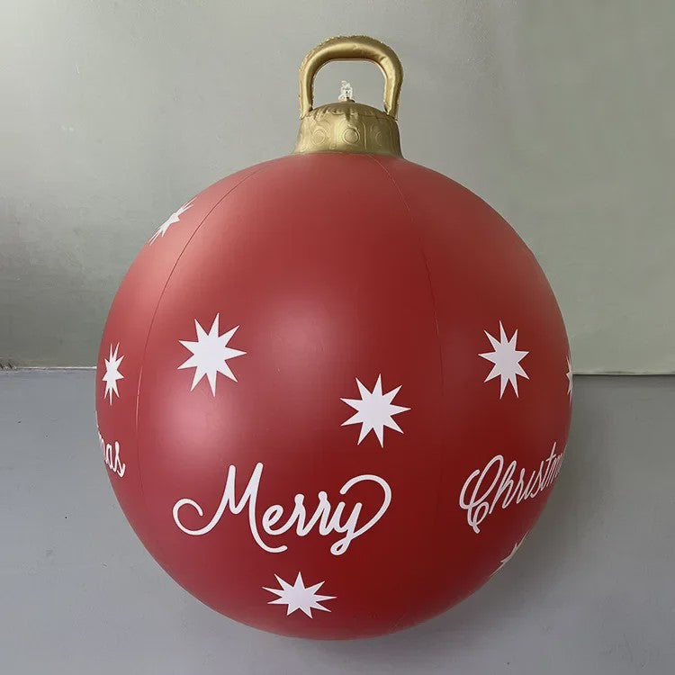 Opblaasbare Kerstbal 60cm - Grote Decoratie voor Buiten & Kerstboom