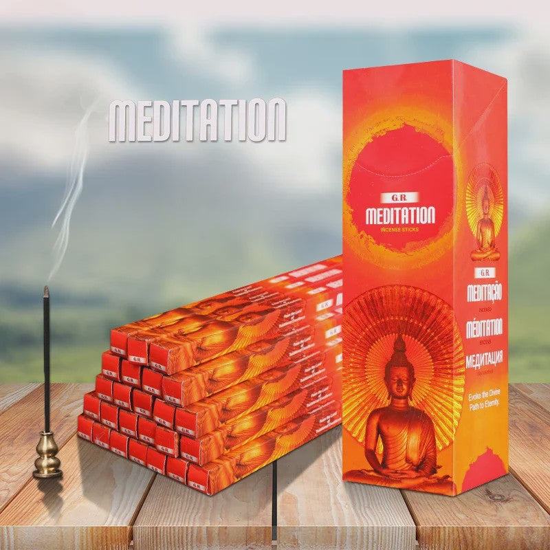 GR Geurkaarsen Collectie: 25x Indiaanse Wierook voor Meditatie & Huisparfum