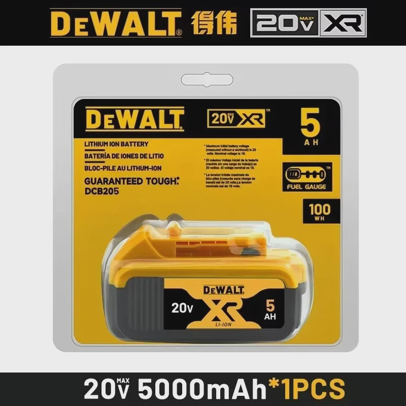 DeWalt 20V MAX XR 6.0Ah Lithium Accu - DCB206 - Snel Opladen