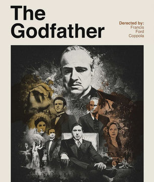 Iconische Film & TV Canvas Posters: Friends, Back to the Future, Pulp Fiction, The Godfather