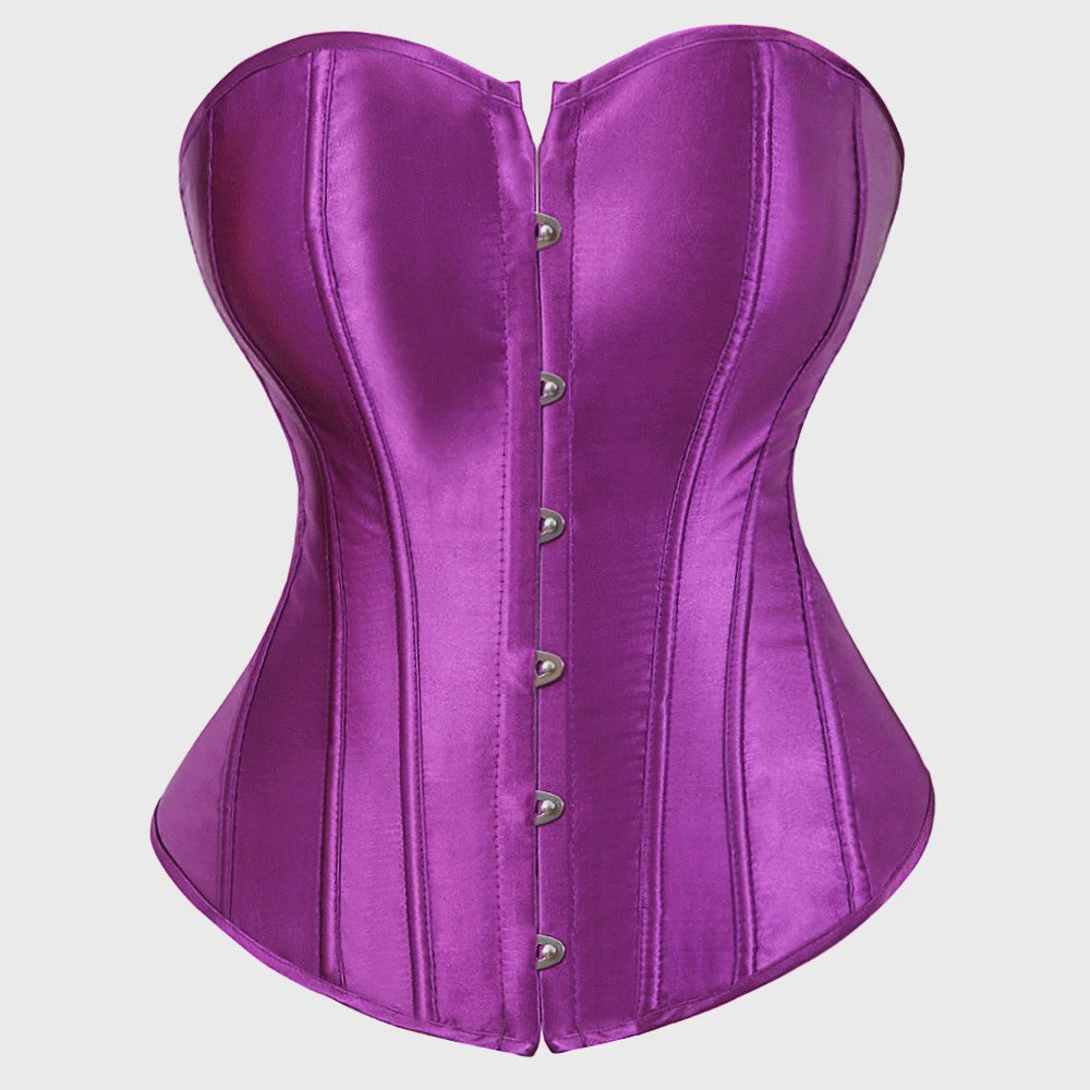 Victoriaans Corset Bustier met Vetersluiting - Plus Size & Vintage Stijl