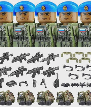 Bouwstenen Militaire Special Forces Commando Figuren met Wapens