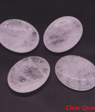 7 Chakra Kristallen Worry Stones - Ovalen Massage & Meditatie Edelstenen (35x45mm)