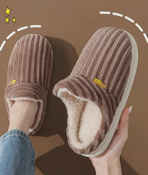 Herenslippers Winter Laarzen - Zachte Pluche & Katoen, Warm & Comfortabel voor Binnen