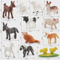 Plastic Dieren Speelgoed Collectie: Zee, Land & Insecten Miniatuur Set voor Kinderen