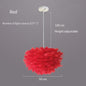 Nordic Veer Plafondlamp - Sfeervolle LED Hanglamp voor Woonkamer, Slaapkamer & Eetkamer