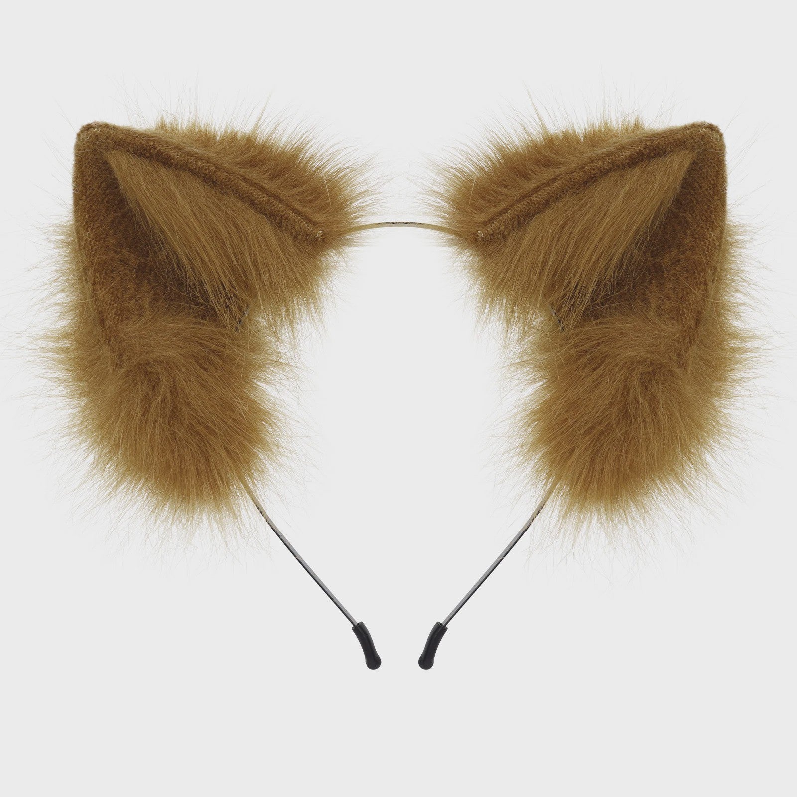 Handgemaakte Pluizige Dierenoren Hoofdband - Kat & Vos Oortjes voor Cosplay & Feest